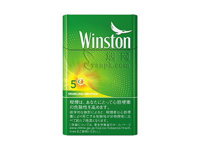 云斯顿(哈密瓜薄荷5mg日版)香烟价格表_温斯顿薄荷5mg,云斯顿哈密瓜爆珠,Winston Sparkling 5mg多少钱一盒-第1张图片
