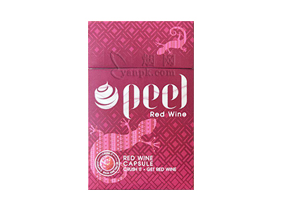 百乐(红酒)香烟价格表_PEEL Red Wine多少钱一盒-第1张图片