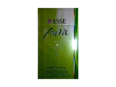 ESSE(Aura苹果 中国免税版)香烟价格表_多少钱一盒-第1张图片
