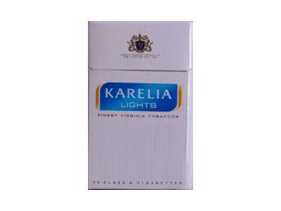 卡莱利亚(特醇)香烟价格表_Karelia lights多少钱一盒-第1张图片