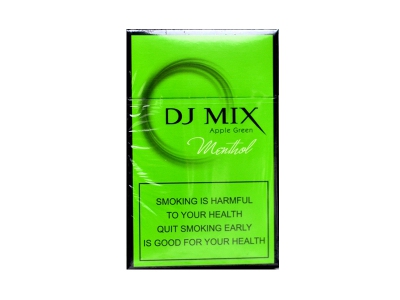 DJ Mix menthoI(Apple Green)香烟价格表_多少钱一盒-第1张图片