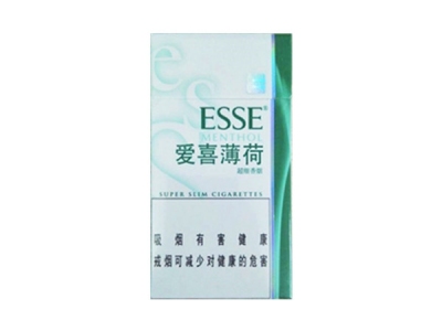 爱喜(薄荷)香烟价格表_ESSE Menthol多少钱一盒-第1张图片