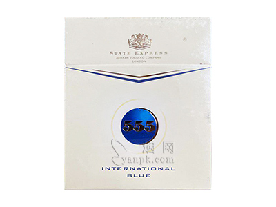 三五(国际蓝尚)香烟价格表_555 International Blue多少钱一盒-第1张图片
