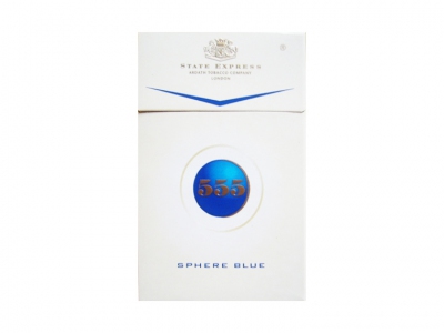 三五(环尊蓝尚)香烟价格表_555 Sphere Blue多少钱一盒-第1张图片