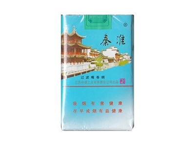 秦淮(软蓝)香烟价格表_多少钱一盒-第1张图片