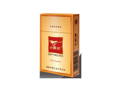 七匹狼(红金)香烟价格表_批发价多少钱一盒-第1张图片