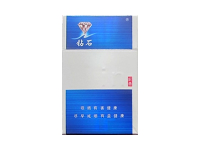 钻石(蓝时尚)香烟价格表_批发价多少钱一盒-第1张图片