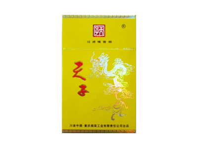 天子(黄)香烟价格表_批发价多少钱一盒-第1张图片