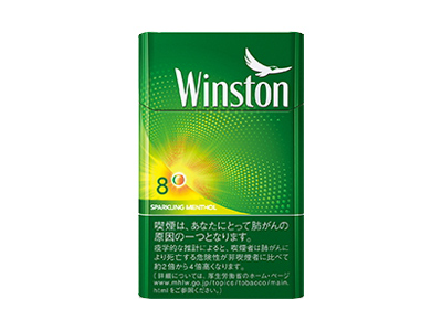 云斯顿(哈密瓜薄荷8mg日版)香烟价格表_Winston Sparkling 8mg,云斯顿哈密瓜爆珠多少钱一盒-第1张图片