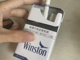 云斯顿(经典蓝澳门版)香烟价格表_多少钱一盒3