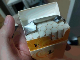 铁塔猫(橙子奶油)香烟价格表_多少钱一盒3