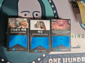 万宝路(薄荷爆珠韩版)香烟价格表_蓝黑爆珠万韩版,Marlboro ICE BLAST多少钱一盒2