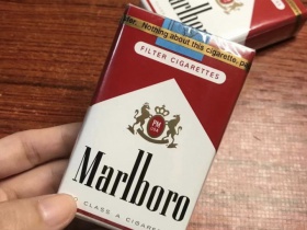 万宝路(美产免税软红)香烟价格表_多少钱一盒1
