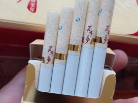 黄金叶(百年梦茶香爆珠)香烟价格表_黄金叶(百年梦.茶香爆珠)河南信阳定制版多少钱一盒2