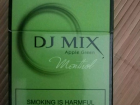 DJ Mix menthoI(Apple Green)香烟价格表_多少钱一盒3