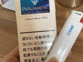百乐门(水蓝)香烟价格表_Parliament Aqua Blue多少钱一盒2