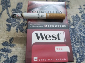 威斯(硬红)香烟价格表_West Red多少钱一盒2