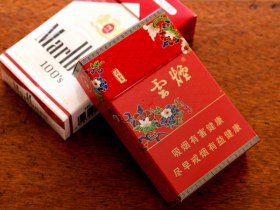 云烟(红清甜香)香烟价格表_多少钱一盒4