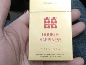 红双喜南洋(硬黄)香烟价格表_DOUBLE HAPPINESS BOX多少钱一盒3