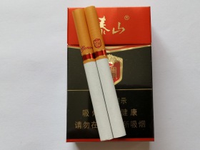 泰山(常胜将军)香烟价格表_多少钱一盒3