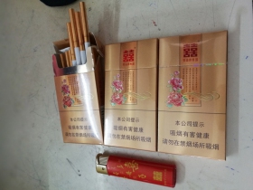 双喜(金花悦)香烟价格表_双喜花悦新版多少钱一盒6