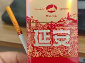 延安(圣地河谷)香烟价格表_延安红韵细支多少钱一盒1