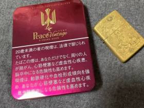 和平(红铁盒日本限定版)香烟价格表_Peace 5 years aged多少钱一盒6